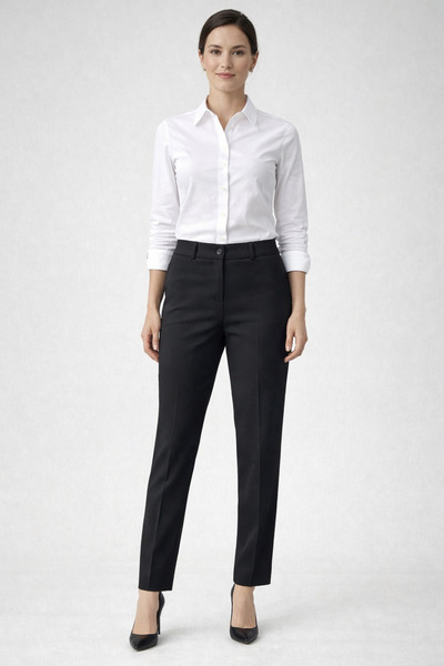 GARNİ Κανονικό παντελόνι με λεπτή πόδια με λεπτομέρεια στην πλαϊνή τσέπη