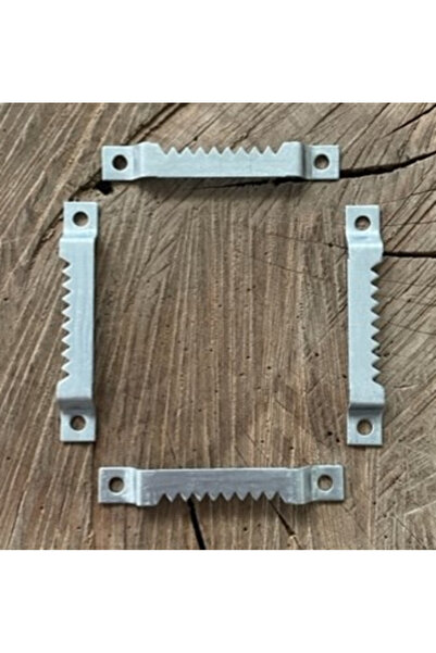 DMR TİMSAH TABLO ASKISI GRİ RENK ASKI ÇERÇEVE ASKI APARATI 12ADET 8*57MM