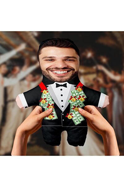 Motto Gift Evlilik Yıldönümü Hediyesi Esprili Kişiye Özel Fotoğraflı Damat Be...