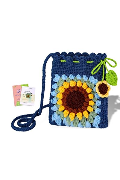 Choice4 5 MIUSIE Crochet Kit for Beginners Bohemian Style Sunflower Woven Bag...