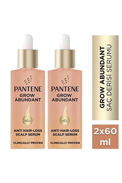 Pantene Grow Abundant Saç Dökülmesine Karşı Saç Derisi Serumu 60ml x2