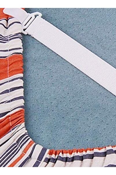 Generic Bed Sheet Fasteners - Non-Slip Bed Sheet Clips with Elastic Hem for S...