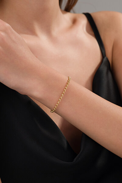 Zeynepli gold & jewelry 14 AYAR ALTIN DOÇ BİLEKLİK