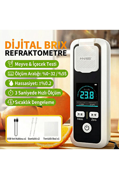 FNIRSI JBM-10 Dijital Brix Refraktometre