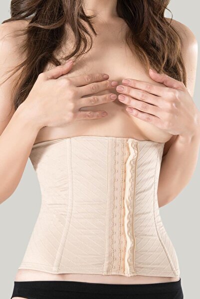 libescarf Agraflı Bel Korsese,Underbust Toparlar,1 Beden İncelten,Gün Boyu Ko...