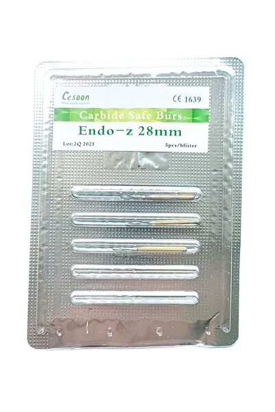 Choice3 مجموعة أدوات تلميع العظام الجراحية Endo Z 152 مقاس 28 مم، 5 قطع، مصنو...