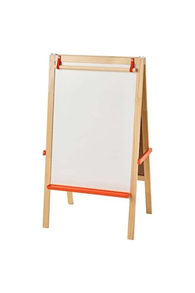 OEM Folding double-sided children's easel, solid pine, 2 removable trays, 66x...