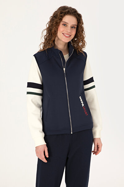 U.S. Polo Assn. Kadın Lacivert Sweatshirt 50309525-VR033