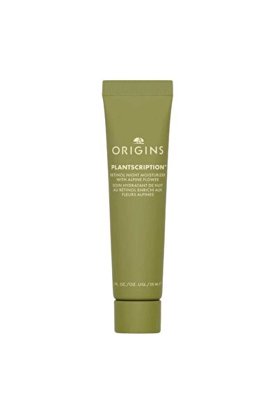 Origins مرطب ليلي بالريتينول من بلانتسكريشن™ مع زهرة جبال الألب