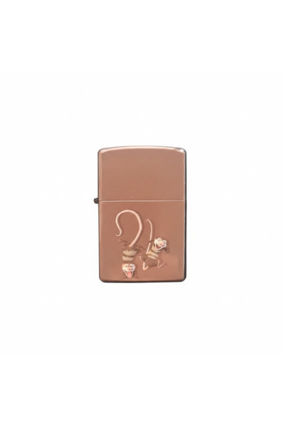 Otto Common Classic Metal Windproof Lighter - Zippo Style & Refillable 37