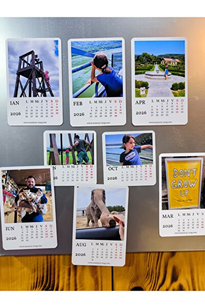 MemoryMag Calendar personalizat 2026