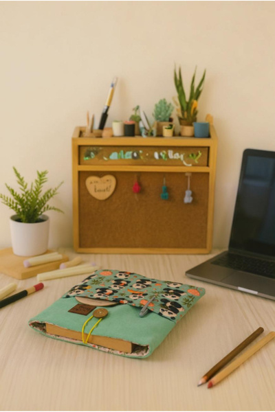 PUDUBAG Πολύχρωμη θήκη βιβλίου με σχέδια για παιδιά και ενήλικες