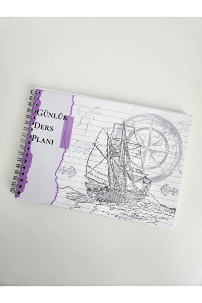 Kapudan Daily Lesson / Study / Exam Planner Undated Agenda 22X15 cm Pink Color