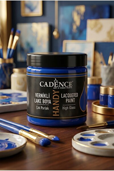 Cadence Handy Lake Parlak L021 Royal Mavi 250 ml Boya Tüm Yüzeyler İçin Kokus...