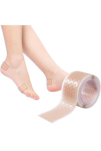 Bukela Invisible Foot Pads - Silicone Gel Anti-Abrasion Pads (1 roll)