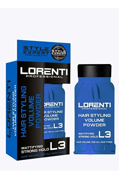 LORENTİ Hair Styling Volume Powder Strong Hold L3 30g