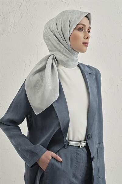 Armine Stylish Multi-Colored Floş Cotton Scarf Modern Scarf 23