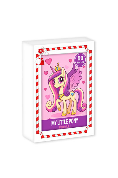 Legendary Gifts Coloring book, A6 format in box, model: My Little Pony