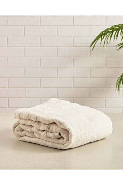 REDTAG Cream Luxury Cotton Bath Towel