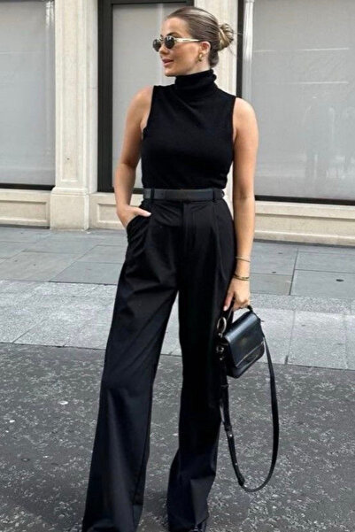 oshebu Femeie pantaloni palazzo