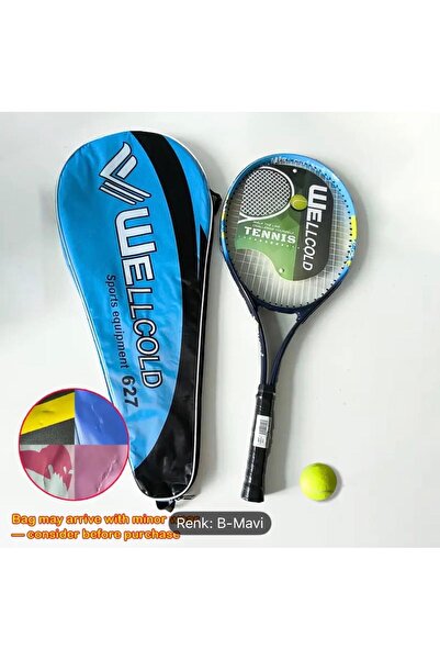 WELLCOLD Yüksek Kalite Düşük Sarsılma Pro Tenis Raketi 27 Inch L1 + Taşıma Ça...