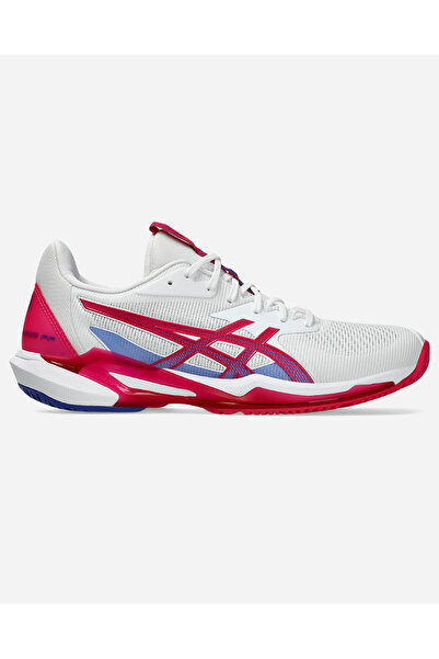 Asics حذاء تنس نسائي أبيض من SOLUTION SPEED FF 3 رقم 1042A250-103