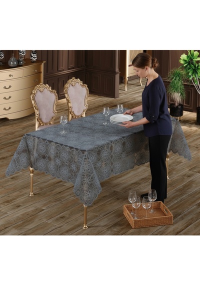 LACASA HOME LINEN مفرش طاولة فاخر وأنيق من LACASA HOME LINEN-ESTRELLA مصنوع ب...