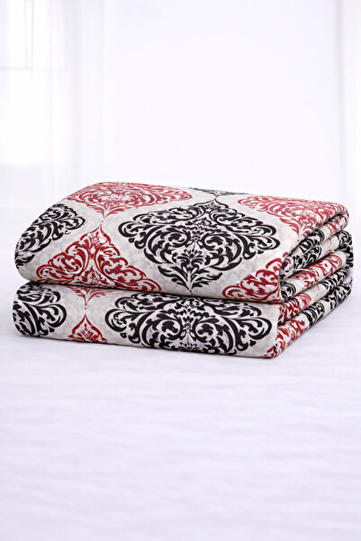 İQON Flat Duvet Cover (1 Piece) Single Midnight Red