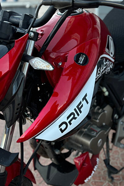 Banxtre Mondial Drift-L Yan Drenajlar için Drift Yazılı Beyaz Kaplama (Sağ ve...