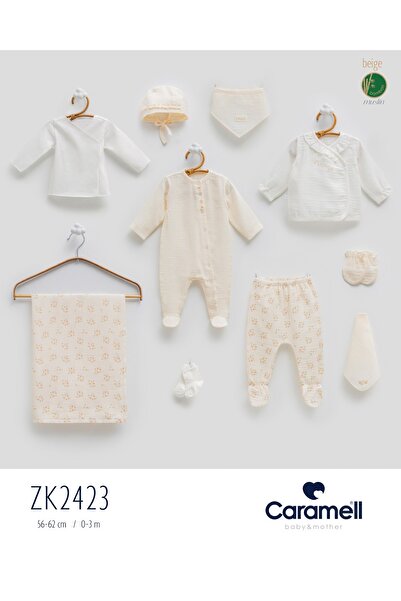 ByBest Beauty Caramell Muslin Bag of 10, Hospital Release