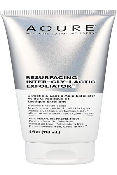 ACURE مقشر متعدد الجلايلوكاتيك لتجديد سطح البشرة