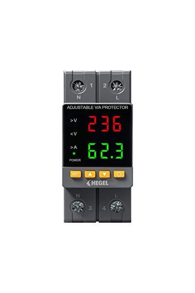 Hegel - İnges 63 AMPER VE VOLTAJ AYARLI SİGORTA