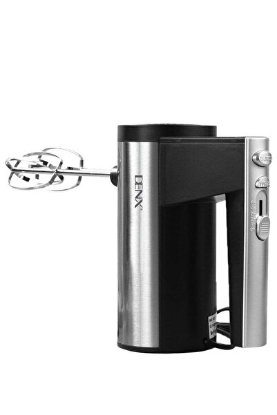 Denx خلاط يدوي كهربائي بقوة 200 واط بخمس سرعات وشفرات من الفولاذ المقاوم للصدأ