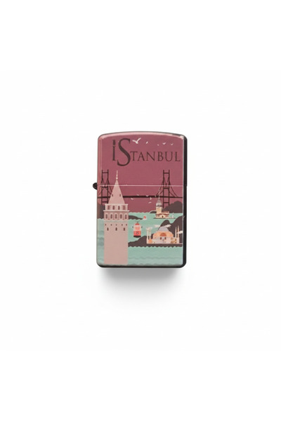 Otto Common Classic Metal Windproof Lighter - Zippo Style & Refillable 39