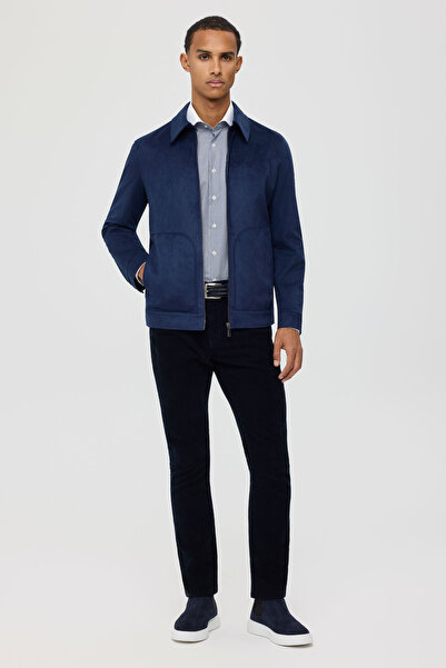 ACTUAL Erkek Slim Fit Premium Mont – Süet Görünümlü Nubuk Kaplama | Model 6063