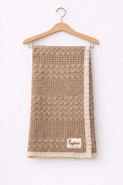Bebek Pikesi Bebek Battaniyesi 95x110 Cm Waffle Battaniye
