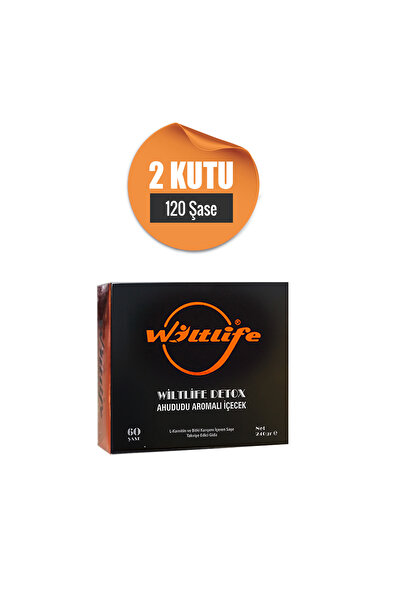 wiltlife Detox 120 Şase 2 Aylık Paket Detoks Çayı Detox Tea