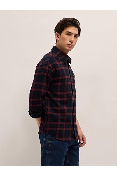 The Bear House قميص رجالي بقصة عادية، مناسب للارتداء اليومي والرسمي