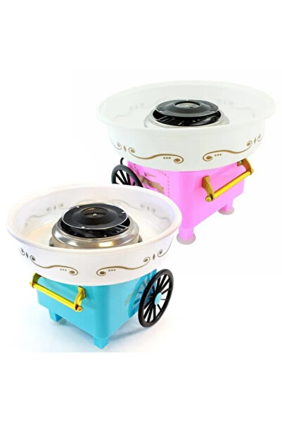 OEM Cotton candy maker turquoise red pink 500W bowl 30 CM - Red