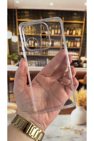 Vip Case Redmi note 14 compatible transparent shock absorbing camera protecti...