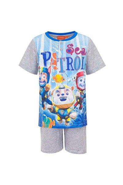 PAW PATROL Set pijama baieti: tricou si pantaloni scurti Sea