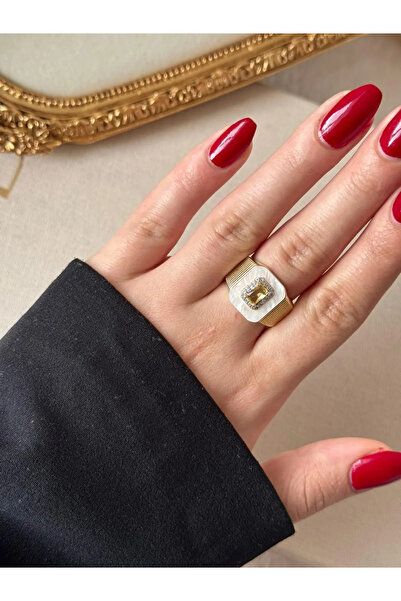 LEROSY CO. Liora Stone Gold Ring