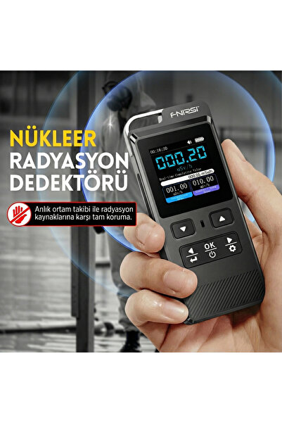 FNIRSI GC-02 Geiger Sayacı Nükleer Radyasyon Test Cihazı