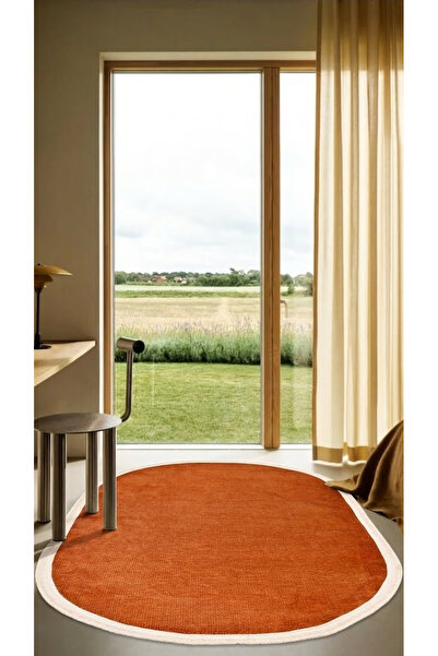 Halispecial Alera-Kiremit-Oval-Salon-Oturma Odası-Koridor-Mutfak-Modern-Kilim...