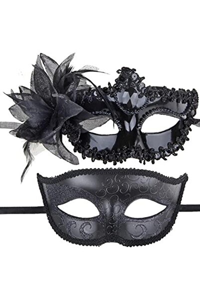 Bukela Mask Set (All Black, 2 Pieces)