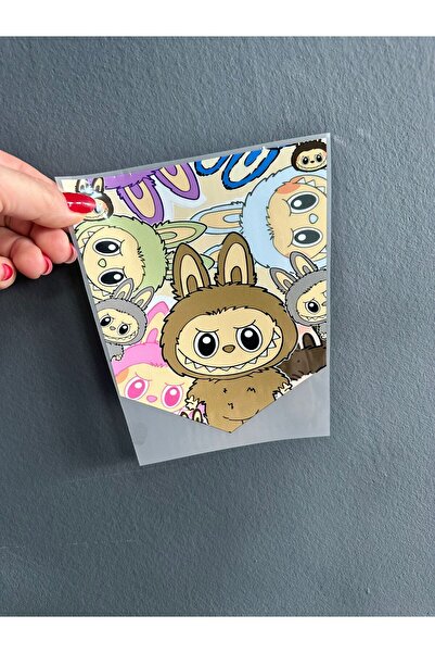 Gönülden Tasarım Iron-On Labubu Transfer Print Arma 15X15 cm