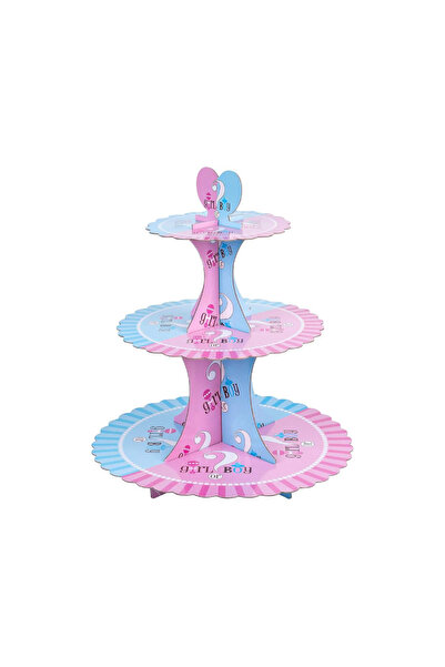 Mirific Party Tiered Cake Stand, Girl or Boy