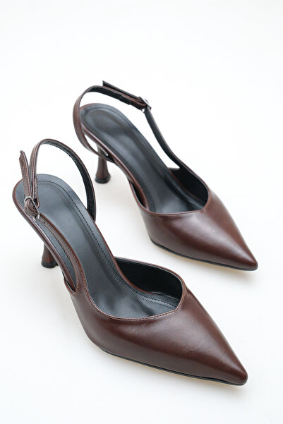 Shoesers Women's Asymmetrical Strap Pointed Toe Elegant Thin Design Casual He...