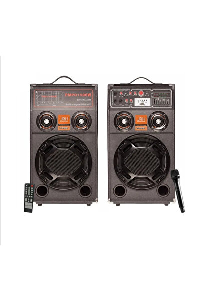 OEM Set boxe 284 microfon wireless telecomanda bluetooth USB 600 W