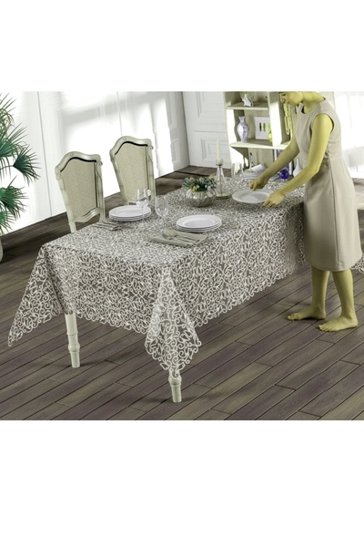 LACASA HOME LINEN Elegant,Premium,Luxury Lacasa Home Linen-Sette All Lace Tab...